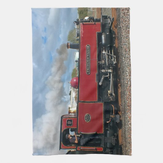 STEAM TRAINS キッチンタオル (縦)