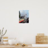 STEAM TRAINS ポスター (キッチン)