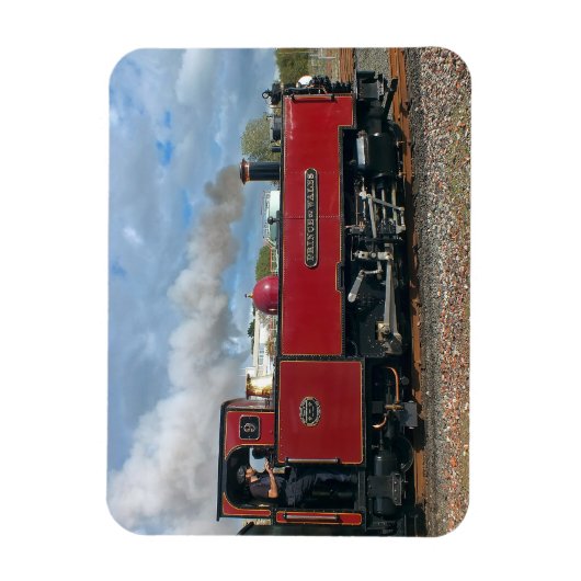 STEAM TRAINS マグネット (縦)