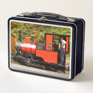 STEAM TRAINS メタルランチボックス