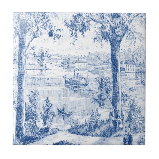 steamboat湖 タイル (正面)