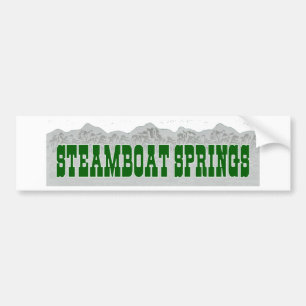 Steamboat Springs バンパーステッカー
