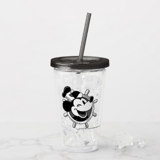 Steamboat Willie Retro Tumbler アクリルタンブラー