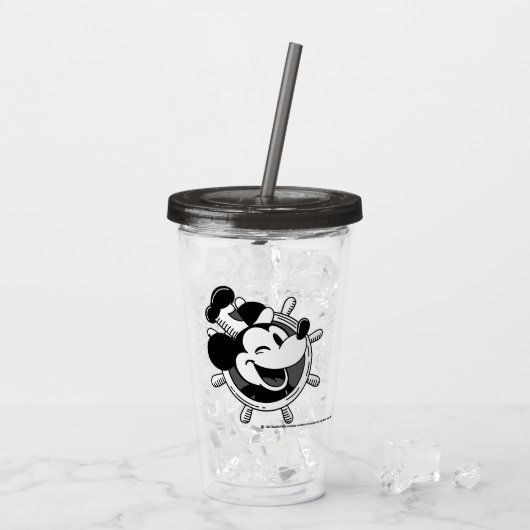 Steamboat Willie Retro Tumbler アクリルタンブラー (アイス裏面)