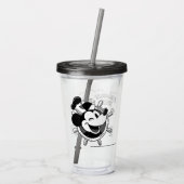 Steamboat Willie Retro Tumbler アクリルタンブラー (裏面)