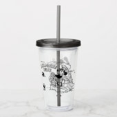 Steamboat Willie Retro Tumbler アクリルタンブラー (正面)