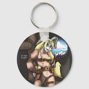 Steambunny Keychain キーホルダー