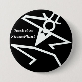 SteamPlantのロゴIVの友人 缶バッジ