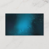 Steampunターコイズの背景(ギア) ロイヤリティカード (裏面)