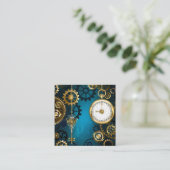 Steampunターコイズの背景(ギア) 紹介カード (スタンド正面)