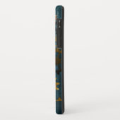 Steampunターコイズの背景(ギア) Case-Mate iPhoneケース (裏面/左)