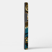 Steampunターコイズの背景(ギア) Case-Mate iPhoneケース (裏面 / 右)