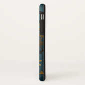Steampunターコイズの背景(ギア) Case-Mate iPhoneケース (裏面/左)