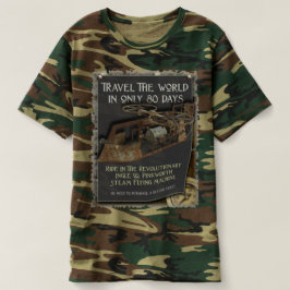 Steampunkのおもしろいな航空機 Tシャツ