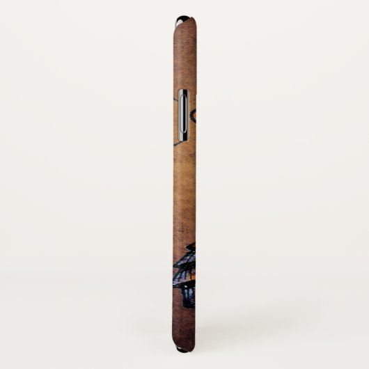 Steampunkのおもしろいな錆ついたロボット Case-Mate iPhoneケース (裏面/右)