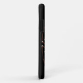 Steampunkのくも、黒い背景 Case-Mate iPhoneケース (裏面/右)