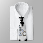 Steampunkのすばらしいハート ネクタイ (タイ)