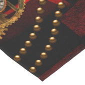 Steampunkのすばらしい時計仕掛け ショートテーブルランナー (コーナー)