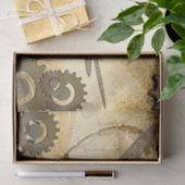 Steampunkのすばらしい蒸気のトンボ 薄葉紙 (ギフト)