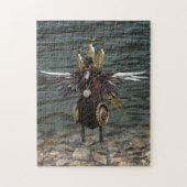 Steampunkのアヒルのジグソーパズル ジグソーパズル (縦)