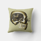 Steampunkのオートマトン#1D クッション (裏面)