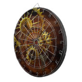 Steampunkのギア ダーツボード (正面右)
