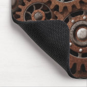 Steampunkのギア マウスパッド (コーナー)