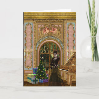 Steampunkのクリスマス シーズンカード