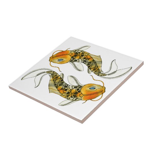 Steampunkのコイ タイル (側面)