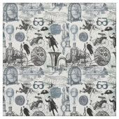 Steampunkのコラージュ#2 -ノベルティの生地 ファブリック (見本)