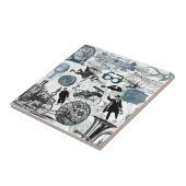 SteampunkのコラージュColorized タイル (側面)