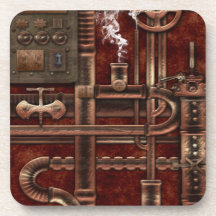 Steampunkのコースターセット