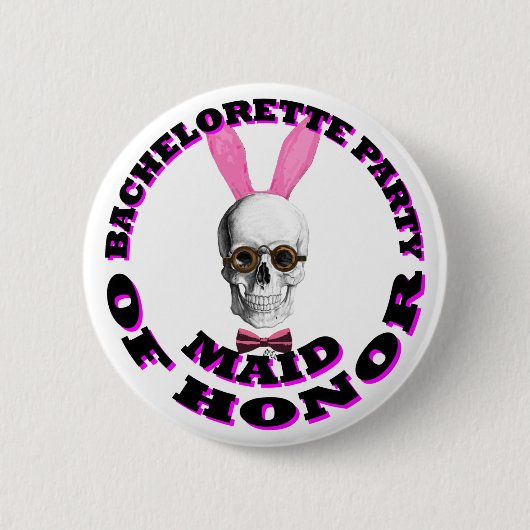 Steampunkのゴシック様式メイド・オブ・オーナー（花嫁付き添い人） 缶バッジ (正面)