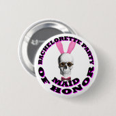 Steampunkのゴシック様式メイド・オブ・オーナー（花嫁付き添い人） 缶バッジ (正面&裏面)