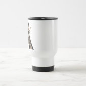 Steampunkのサングラスのゴーグルを持つキリン トラベルマグ (中央)