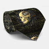 Steampunkのスカル ネクタイ (ロール)