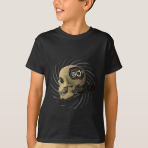Steampunkのスカル Tシャツ