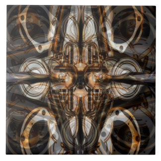 Steampunkのタイルのために連動させられる タイル