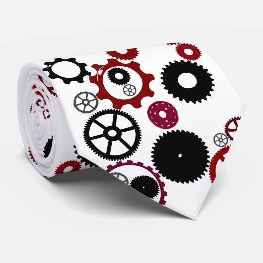 Steampunkのタイ ネクタイ (ロール)