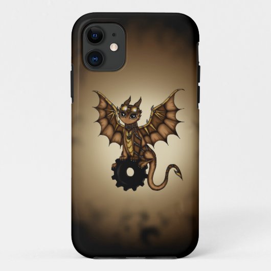 Steampunkのドラゴン Case-Mate iPhoneケース (裏面)
