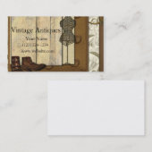 Steampunkのドレスメーカー部屋 名刺 (正面/裏面)