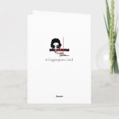 Steampunkのバースデー・カード カード (裏面)