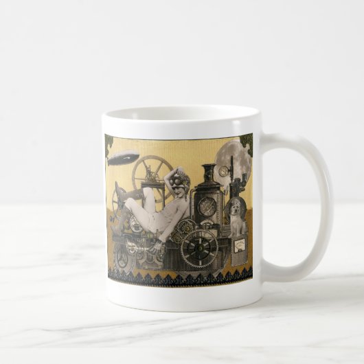 Steampunkのヒロイン コーヒーマグカップ (右)