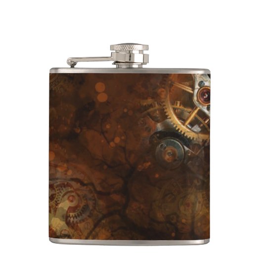 Steampunkのフラスコ フラスク (正面)