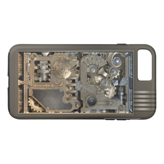 Steampunkのメカニズム Case-Mate iPhoneケース (裏面(横))