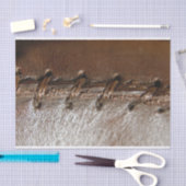 steampunkのルネサンスの原住民によってステッチされる革 薄葉紙 (クラフト)