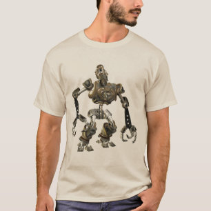 Steampunkのロボット Tシャツ