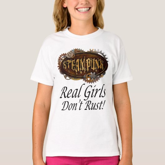 Steampunkのワイシャツ Tシャツ (正面)