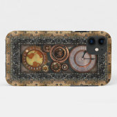 Steampunkのヴィンテージの優雅#2 Case-Mate iPhoneケース (裏面(横))