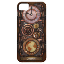 Steampunkのヴィンテージの時計#1B